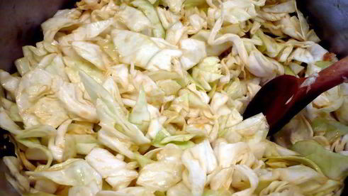 квашеное жаркое с клецками и глазированной капустой мясо моей мечты