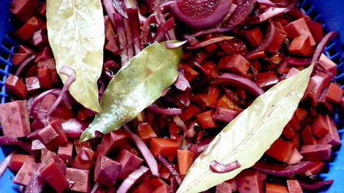 квашеное жаркое с клецками и глазированной капустой мясо моей мечты