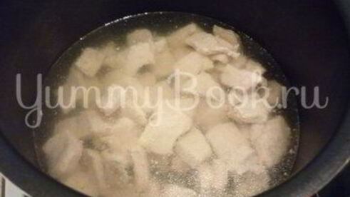 легкое жаркое с тыквой и индейкой