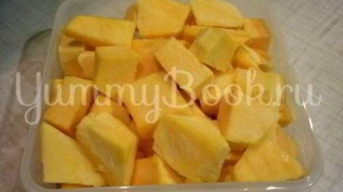 легкое жаркое с тыквой и индейкой