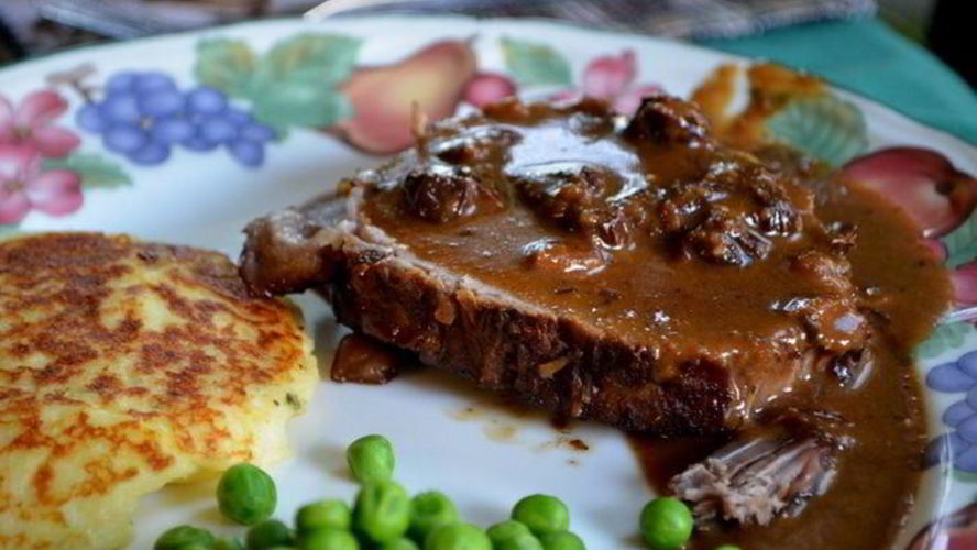 Рецепт немецкого кислого жаркого