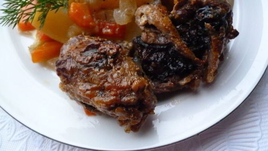 Рецепт пикантного жаркого