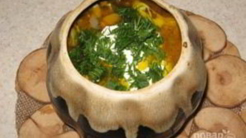 русское жаркое с мясом