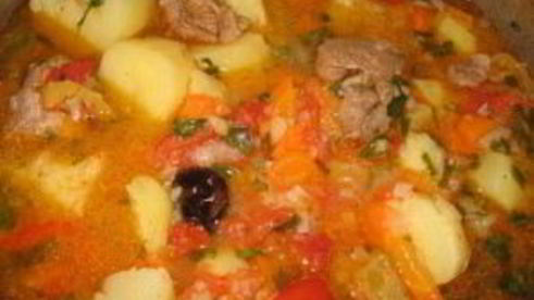 жаркое из баранины с картошкой