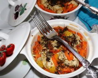 Жаркое из индейки с картошкой