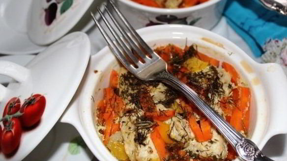 Рецепт Жаркого из индейки с картошкой