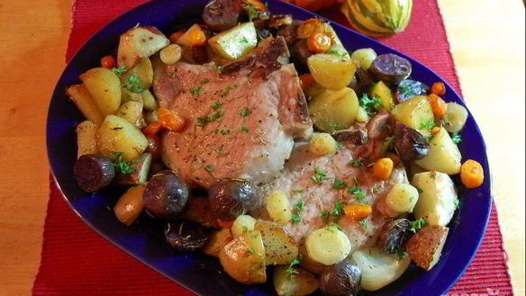 Рецепт Жаркого из картофеля со свининой