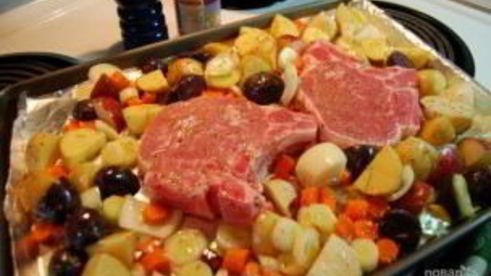 жаркое из картофеля со свининой