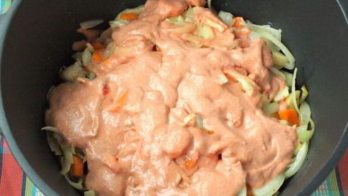 жаркое из кролика в казане