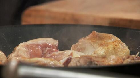 жаркое из курицы с овощами