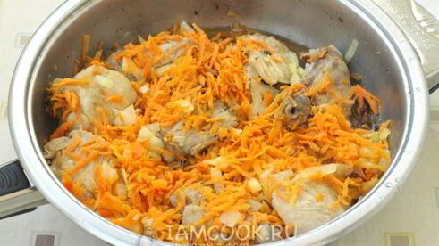 жаркое из курицы