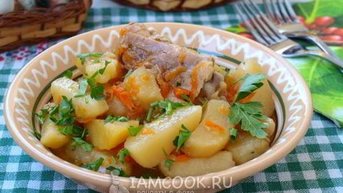 жаркое из курицы