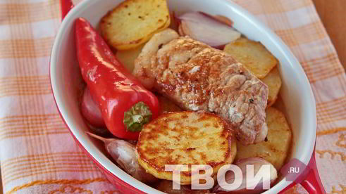 жаркое из свинины