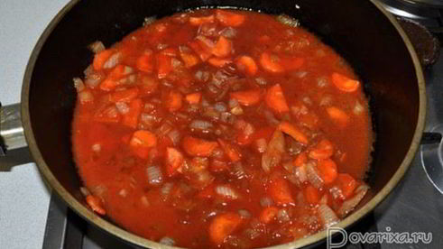 жаркое из телячьих хвостов с картофелем