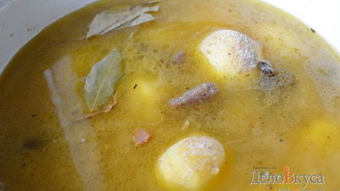 жаркое по-домашнему с мясом и грибами