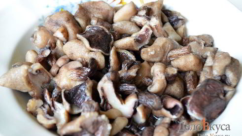 жаркое по-домашнему с мясом и грибами