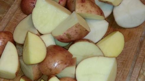 жаркое с индюшкой и маслятами