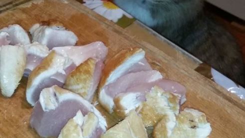 жаркое с индюшкой и маслятами