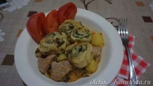 жаркое с нудлями