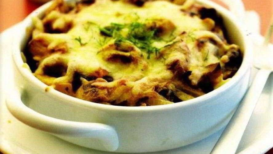 Рецепт жаркого с опятами