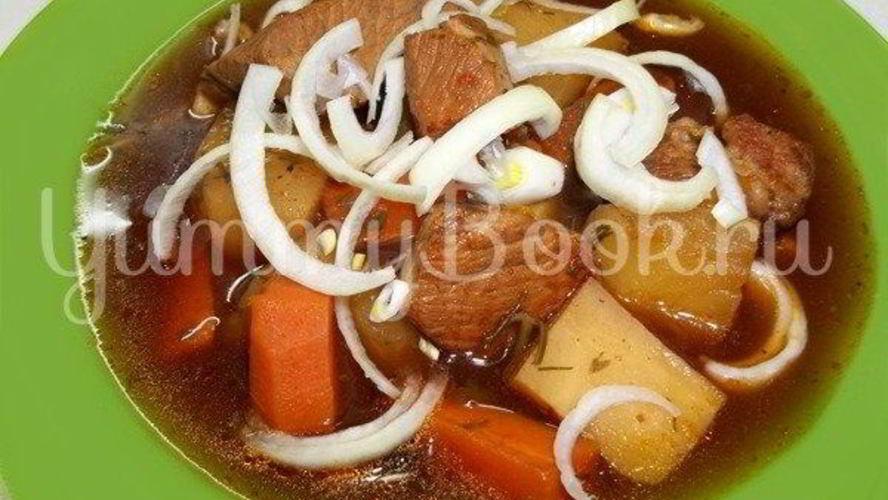 Рецепт жаркого со свининой