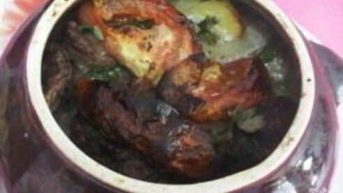 жаркое в горшочках с мясом