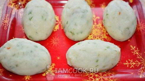 картофельные зразы с грибами в духовке