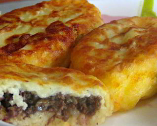 Картофельные зразы с грибами