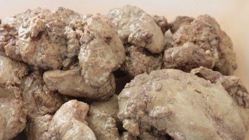 куриные зразы с печенью и яблоками