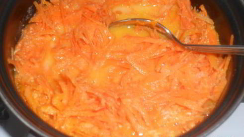 морковные зразы с яблоками