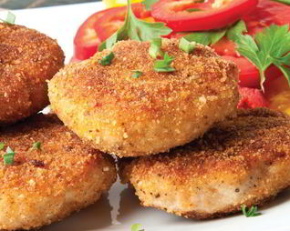 Мясные зразы с морковью