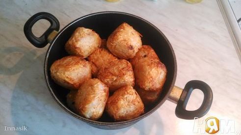 тушеные картофельные зразы