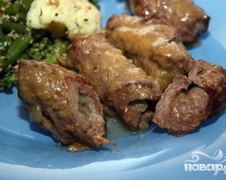 Зразы из говядины по-варшавски