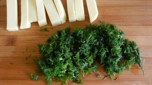 зразы из индейки с сыром гауда и укропом