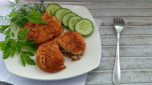 зразы картофельные с фаршем