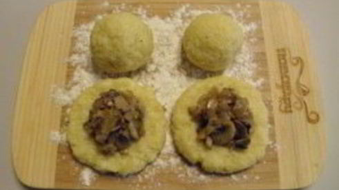 зразы картофельные с грибами