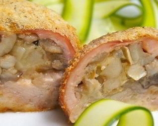 Зразы куриные с моцареллой