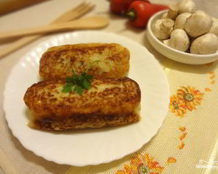 Зразы на сковороде