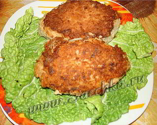 Зразы рыбные