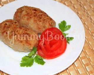 Зразы с грибами и яйцом