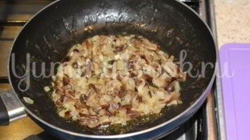 зразы с грибами и яйцом