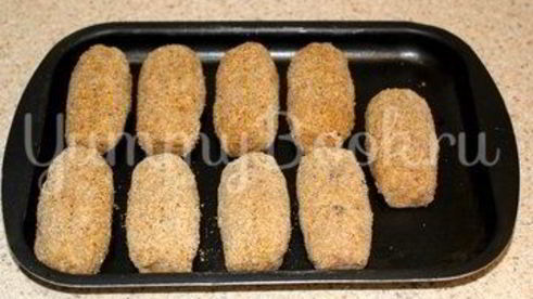 зразы с грибами и яйцом