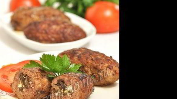 Рецепт Зраз с грибами, луком и яйцом