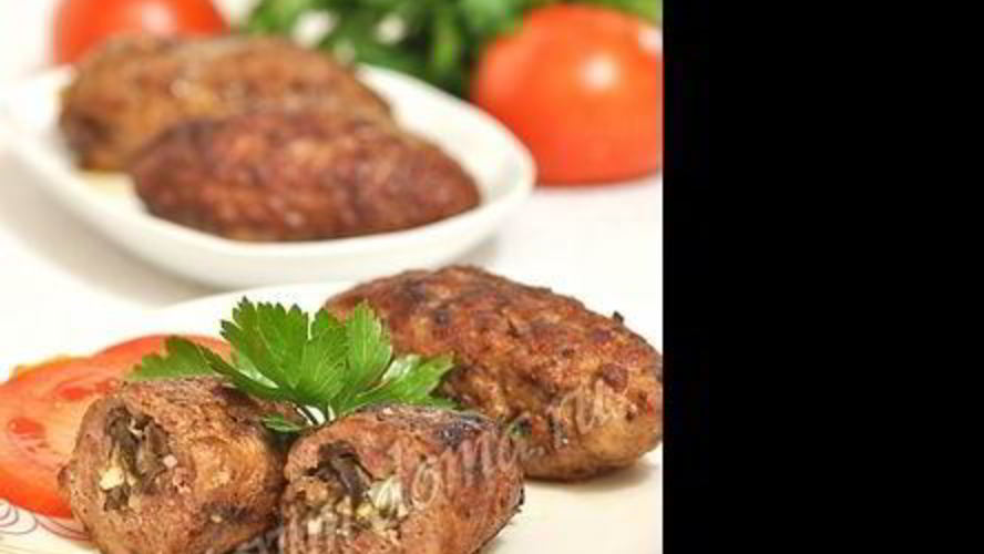 Рецепт зраз с грибами, луком и яйцом