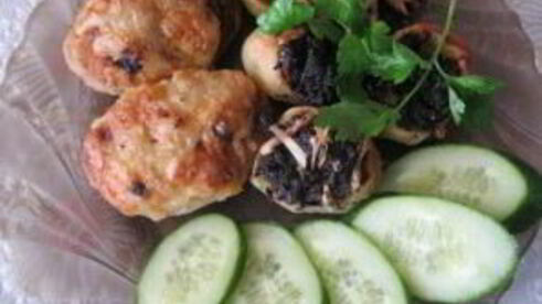 зразы с грибами в духовке