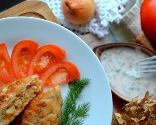 Зразы с макаронами