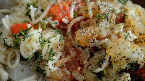 зразы с макаронами