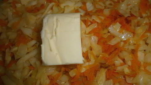 зразы запеченные с капустой и яйцом