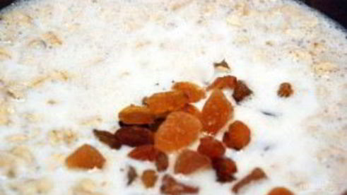 геркулесовая каша с грецкими орехами