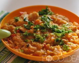 Гороховая каша с мясом